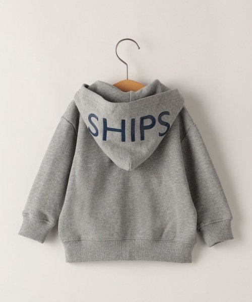SHIPS KIDS(シップスキッズ)/SHIPS KIDS:80～90cm / ロゴ フード ジップ パーカー/img07