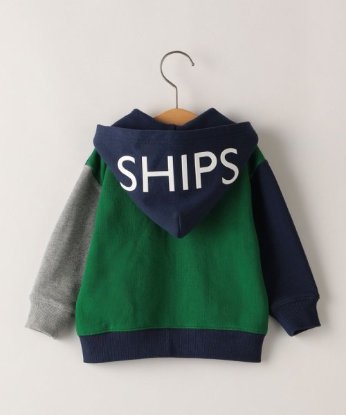 SHIPS KIDS(シップスキッズ)/SHIPS KIDS:80～90cm / ロゴ フード ジップ パーカー/img09