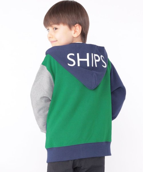 SHIPS KIDS(シップスキッズ)/SHIPS KIDS:100～130cm / ロゴ フード ジップ パーカー/img07