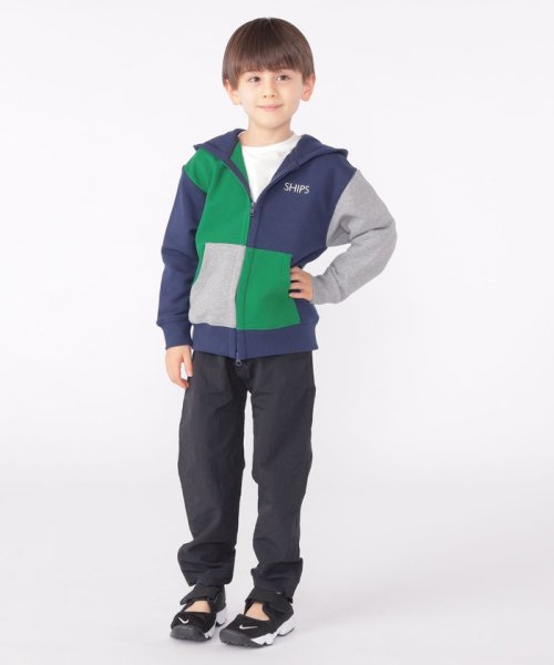 SHIPS KIDS(シップスキッズ)/SHIPS KIDS:100～130cm / ロゴ フード ジップ パーカー/img12