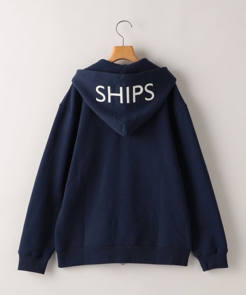 SHIPS KIDS(シップスキッズ)/SHIPS KIDS:140～160cm / ロゴ フード ジップ パーカー/img08