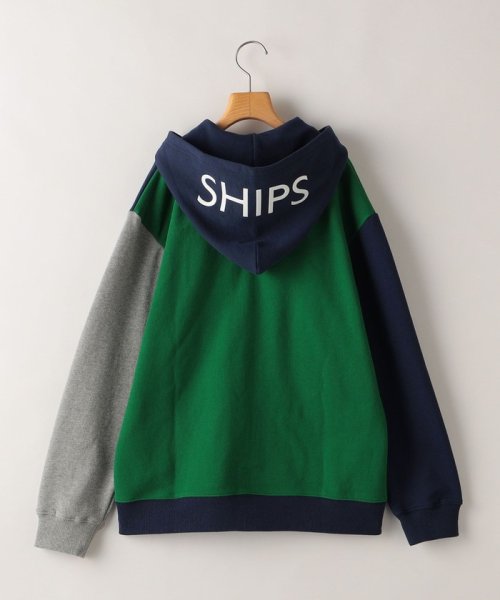 SHIPS KIDS(シップスキッズ)/SHIPS KIDS:140～160cm / ロゴ フード ジップ パーカー/img10