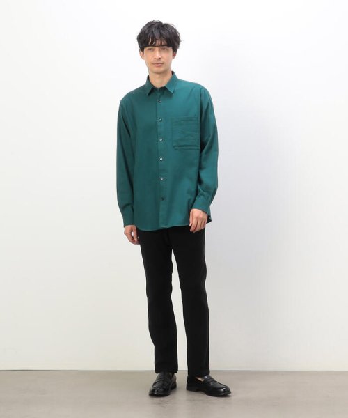 COMME CA ISM MENS(コムサイズム（メンズ）)/【ウォッシャブル】コットン フランネル ショート ポイントシャツ/img06