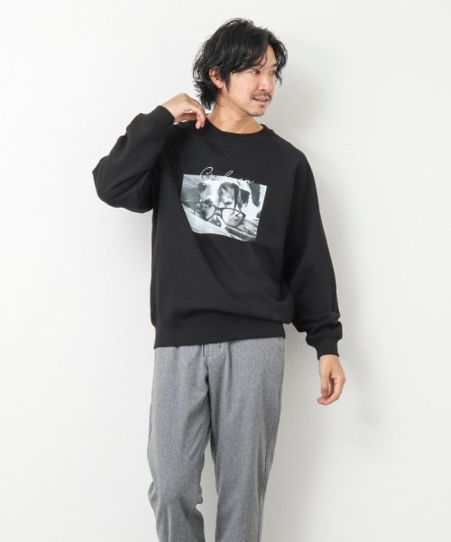 NOLLEY’S goodman(ノーリーズグッドマン)/GOODMAN 10oz フォトプリント ラグランスウェット/img25