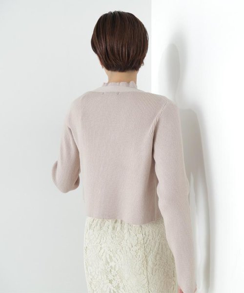 NATURAL BEAUTY BASIC(ナチュラルビューティーベーシック)/ハイネックノースリクロップドアンサンブル　24SS/img28