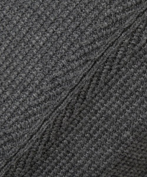 カノコ編オフタートルニットベスト 