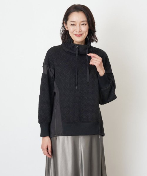 キルトジャガードダンボールプルオーバー 