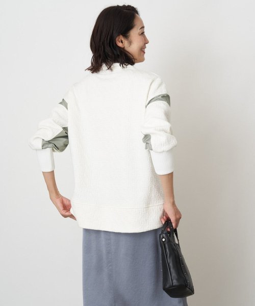 キルトジャガードダンボールプルオーバー 