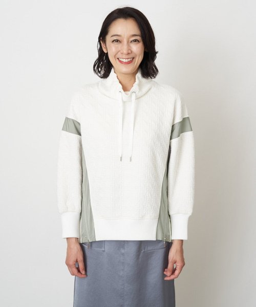 キルトジャガードダンボールプルオーバー 