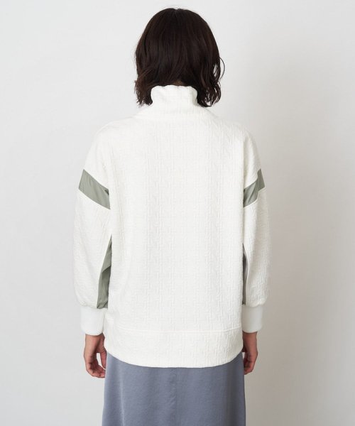 キルトジャガードダンボールプルオーバー 