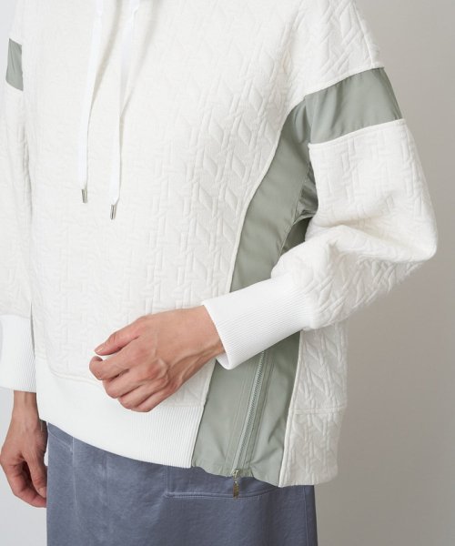 キルトジャガードダンボールプルオーバー 