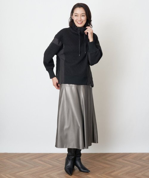 キルトジャガードダンボールプルオーバー 