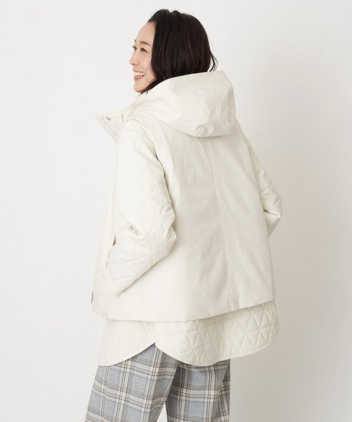 マルチWAYリバーシブルキルティングコート 