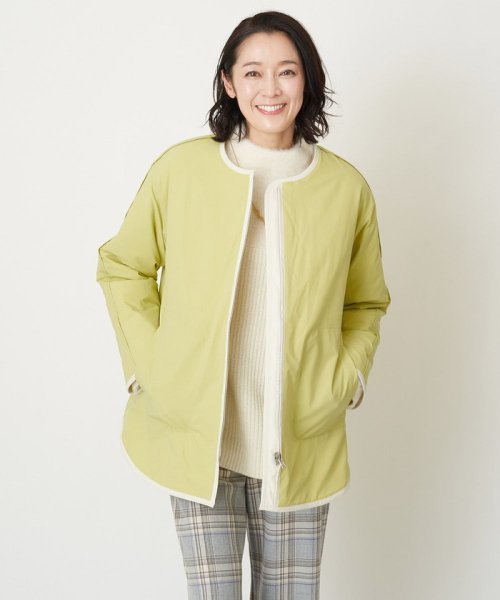 マルチWAYリバーシブルキルティングコート 