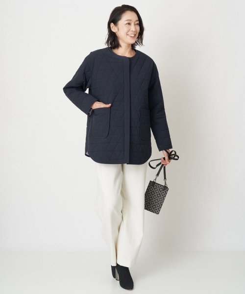 マルチWAYリバーシブルキルティングコート 