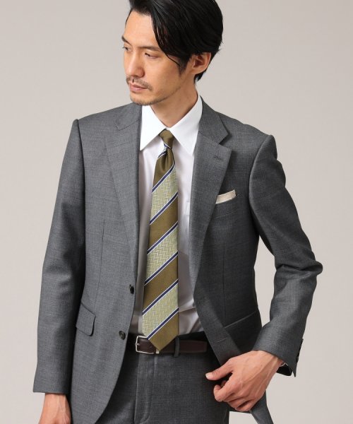 【縁起の良いネクタイ】矢絣ストライプ　シルクネクタイ 