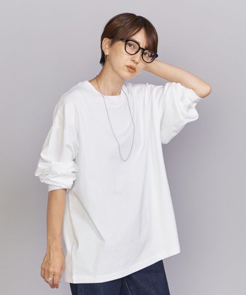 BEAUTY&YOUTH UNITED ARROWS(ビューティーアンドユース　ユナイテッドアローズ)/【WEB限定】フィッシュ ロングスリーブ Tシャツ －MADE IN JAPAN－/img02