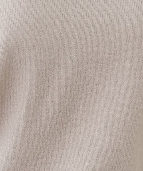 Couture Brooch(クチュールブローチ)/【もちもちな肌触り】スカラリブデザインパフニット/img40
