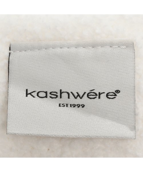 kashwer(カシウェア)/カシウェア ファブリック スロウ ソリッド ブランケット ホワイト レディース KASHWERE SLD01 101/img02
