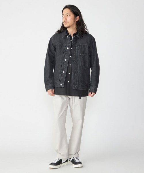 SHIPS MEN(シップス　メン)/SHIPS: 〈セットアップ対応〉13.5oz リラックス デニム トラッカー ジャケット/img01