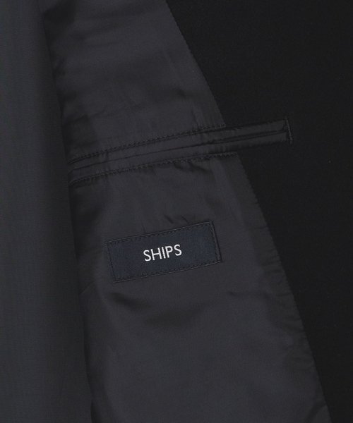 SHIPS MEN(シップス　メン)/SHIPS: スーパー160'S メリノウール メルトン チェスターコート 〈BLACK〉/img09