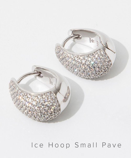 TOMWOOD(トムウッド)/トムウッド TOM WOOD 100519 E39HSCZ01 S925 ピアス Ice Hoop Small Pave メンズ レディース アクセサリー イヤ/img08