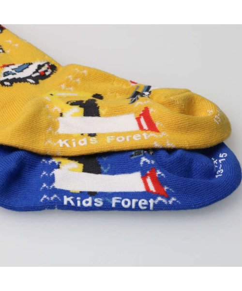 Kids Foret(キッズフォーレ)/【子供服】 Kids Foret (キッズフォーレ) 働く車柄クルーソックス・靴下 11cm～20cm B13301/img04