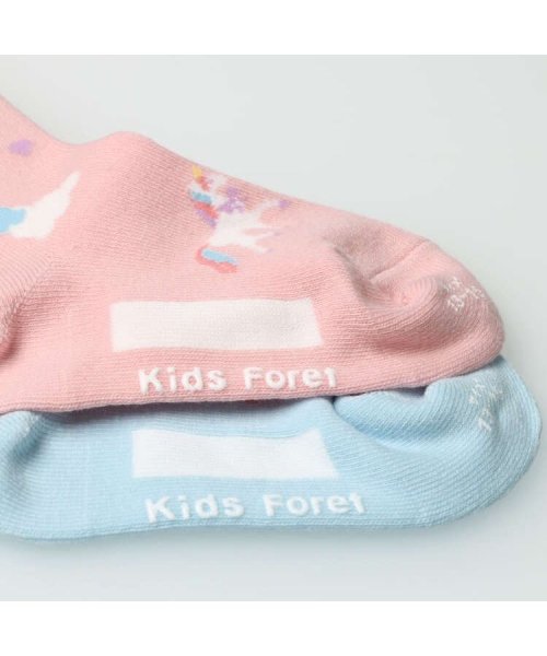 Kids Foret(キッズフォーレ)/【子供服】 Kids Foret (キッズフォーレ) ユニコーン柄クルーソックス・靴下 11cm～20cm B13303/img04