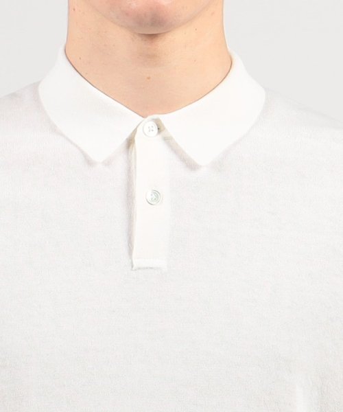 コットンナイロン ポロシャツ MFCF3553 吸汗速乾バーズアイドット鹿の子長袖ポロシャツ【アウトレット】 E2971616581(22550円)