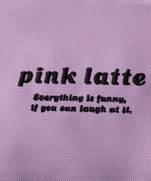 PINK-latte(ピンク　ラテ)/【容量約35L】ポーチ付ポリエステルリュック/img12