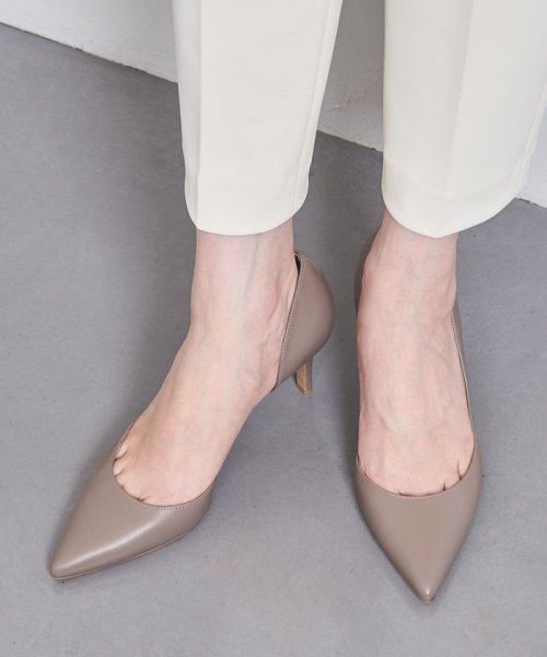 ポインテッド サイドオープン パンプス 0cm/7 0cm/8 あらかじめご了承ください