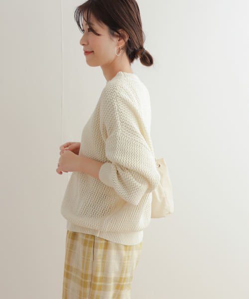 URBAN RESEARCH DOORS(アーバンリサーチドアーズ)/メッシュKNITプルオーバー/img03