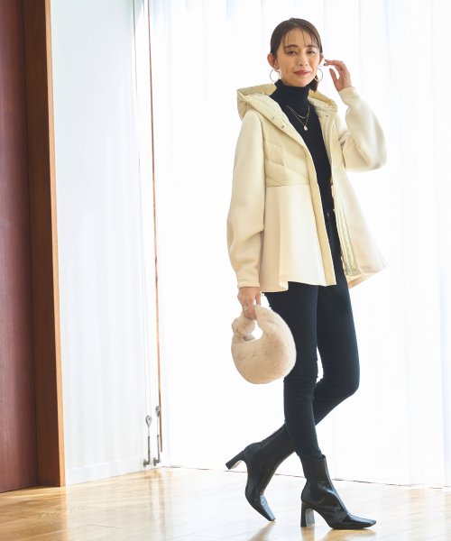 ダンボールニットライトダウンジャケット「D1043」 