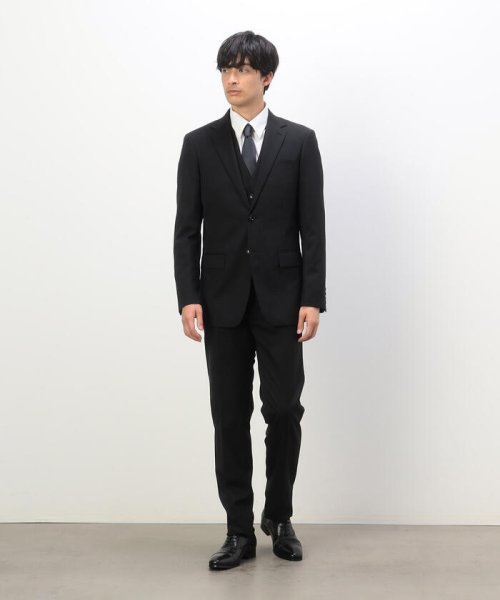 COMME CA ISM MENS(コムサイズム（メンズ）)/★ＴＶドラマ着用商品★ 【セットアップ対応】ポリエステル ウール ギャバ ベスト/img08