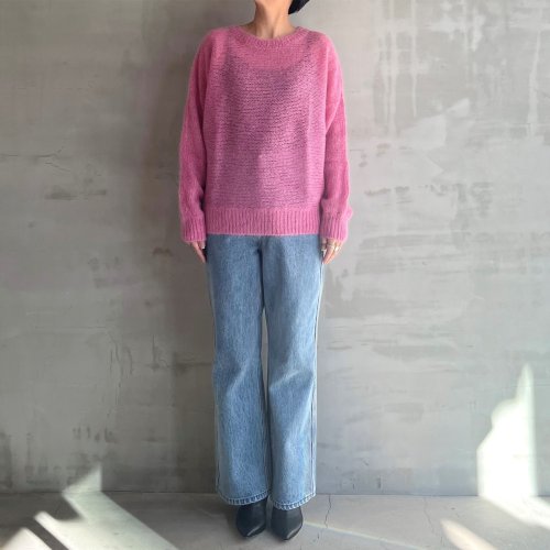 HELIOPOLE(エリオポール)/MOHAIR CREW NECK KNIT/img05