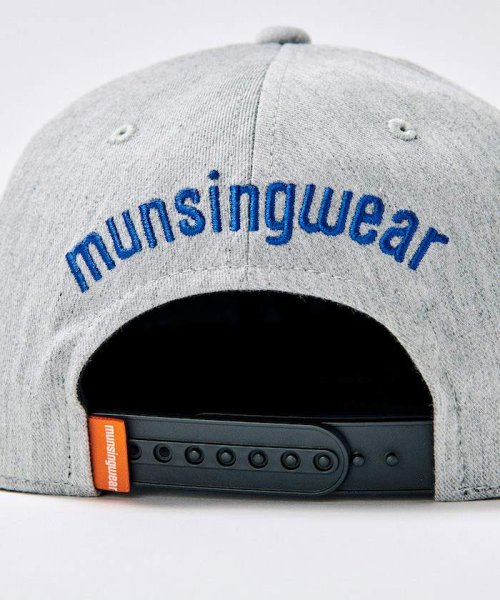 Munsingwear(マンシングウェア)/【ENVOY】3Dロゴ　フラットブリムキャップ/img08