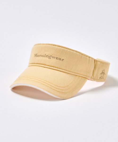 Munsingwear(マンシングウェア)/ロゴ刺しゅう　ウォッシュバイザー/img25