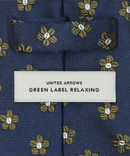 green label relaxing(グリーンレーベルリラクシング)/GLR シルク1 8.0cm 小紋 ネクタイ/img05
