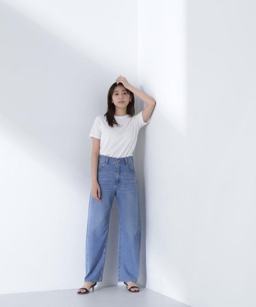 NATURAL BEAUTY BASIC(ナチュラルビューティーベーシック)/バレルラインデニムパンツ　24SS/img18