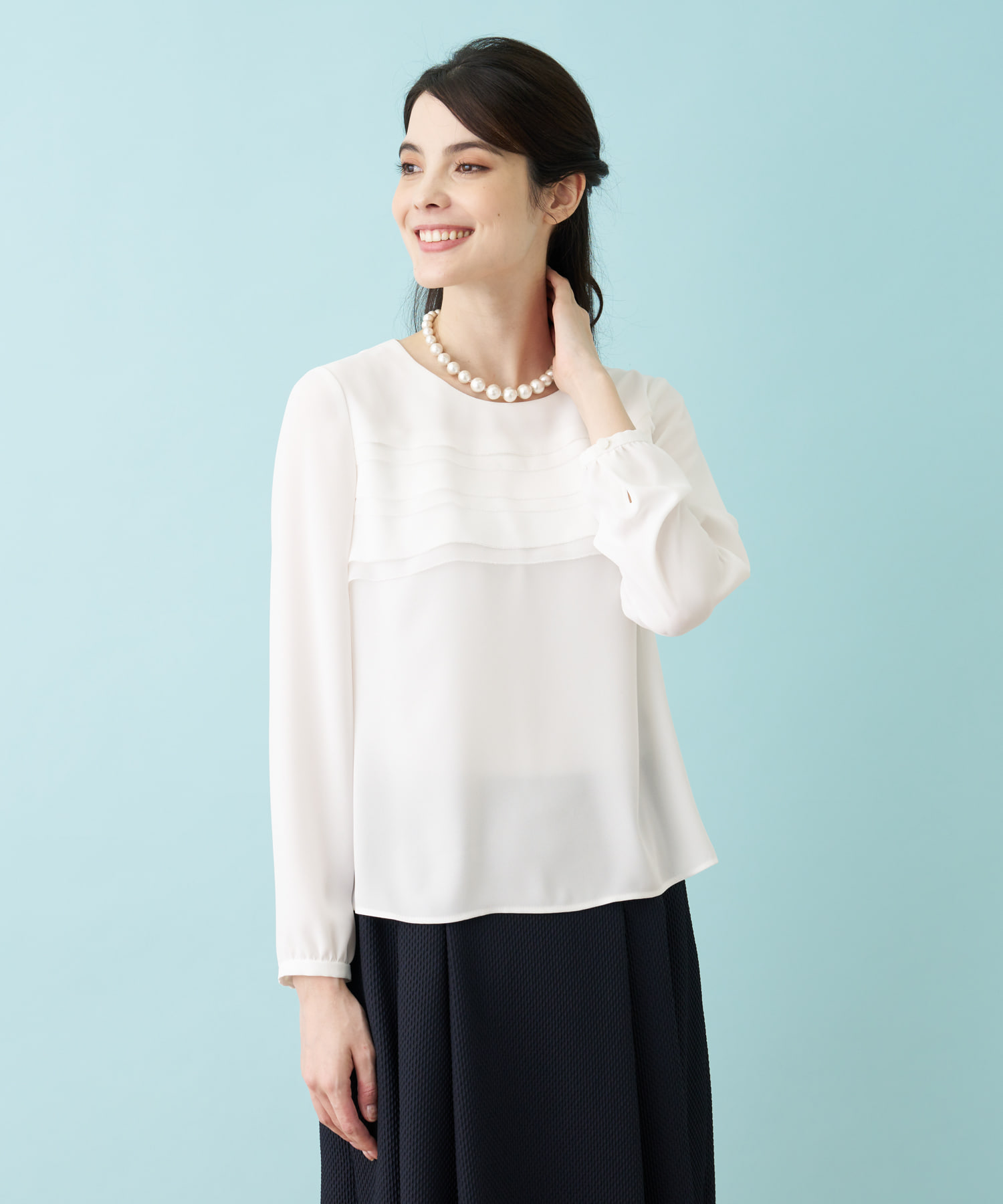 yori セレモニーティアードカットソー（tops | yori）