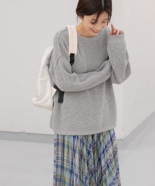 URBAN RESEARCH DOORS(アーバンリサーチドアーズ)/コットンスラブKNIT/img43