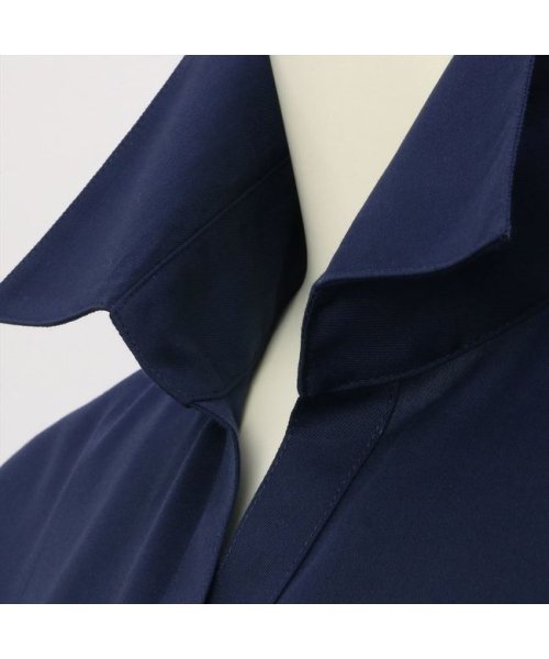 TOKYO SHIRTS(TOKYO SHIRTS)/形態安定 スキッパー衿 綿100% 長袖レディースシャツ/img03
