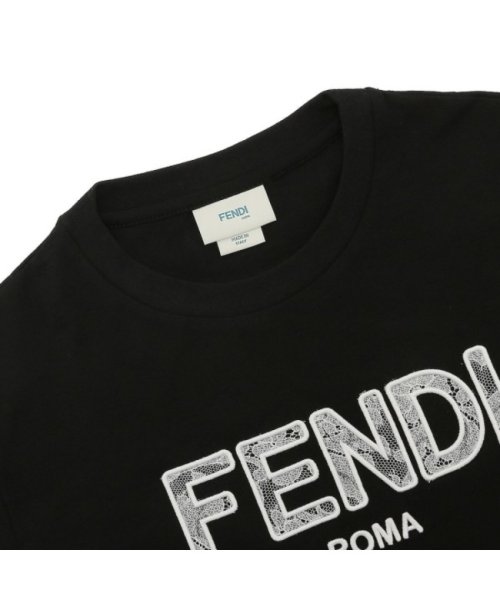 FENDI(フェンディ)/フェンディ 子供服 Tシャツ カットソー ブラック キッズ レディース FENDI JFI306 7AJ F0GME/img03