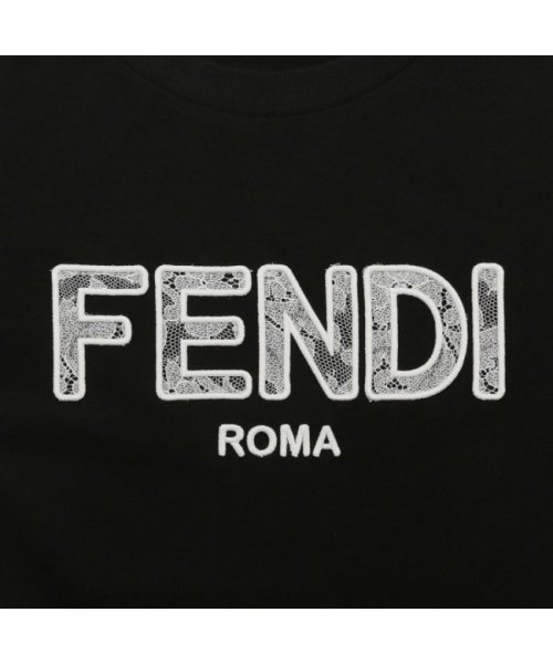 FENDI(フェンディ)/フェンディ 子供服 Tシャツ カットソー ブラック キッズ レディース FENDI JFI306 7AJ F0GME/img06