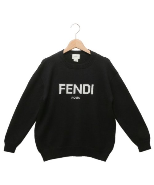 FENDI(フェンディ)/フェンディ 子供服 スウェット ブラック キッズ レディース FENDI JUG147 AOCH F0GME/img01