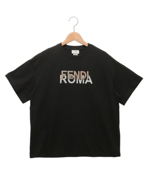 FENDI(フェンディ)/フェンディ 子供服 Tシャツ カットソー ブラック キッズ レディース FENDI JUI149 7AJ F0GME/img01