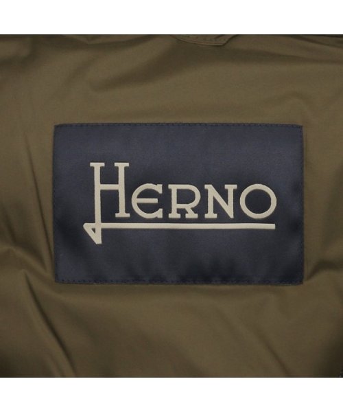 HERNO(ヘルノ)/ヘルノ ダウンジャケット コート スーパーマット ブラウン メンズ HERNO PI0766U 12403 7740/img07
