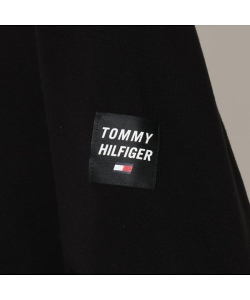 TOMMY HILFIGER(トミーヒルフィガー)/トミーヒルフィガー Tシャツ カットソー トレーナー スウェット プルオーバー ブラック レディース TOMMY HILFIGER TP3T1009 BLK/img04