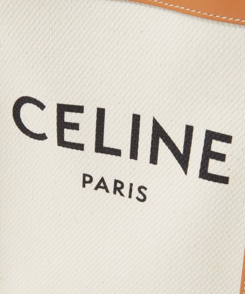 セリーヌ CELINE 19330 ショルダーバッグ レディース バッグ ミニ バーティカル カバ ハンドバッグ 斜め掛け 肩掛け プリントキャンバス ロゴ M バッグ 長さ