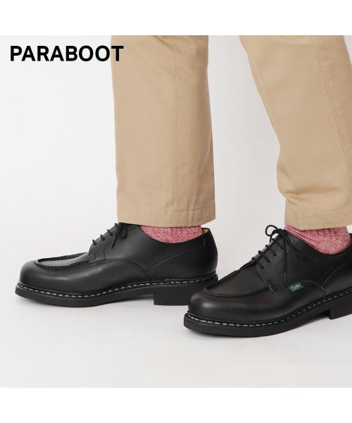 Paraboot(パラブーツ)/パラブーツ PARABOOT 710709 ビジネスシューズ シャンボード CHAMBORD メンズ シューズ ローファー レザー ブラック 革靴 本革 フラン/img01